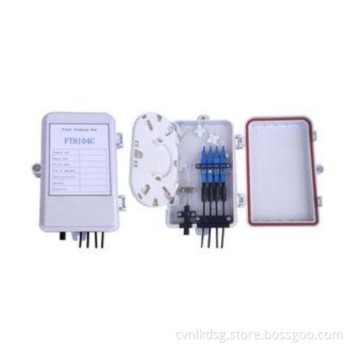 1*4 PLC Outdoor Fiber cable distribution box for SC Fiber P